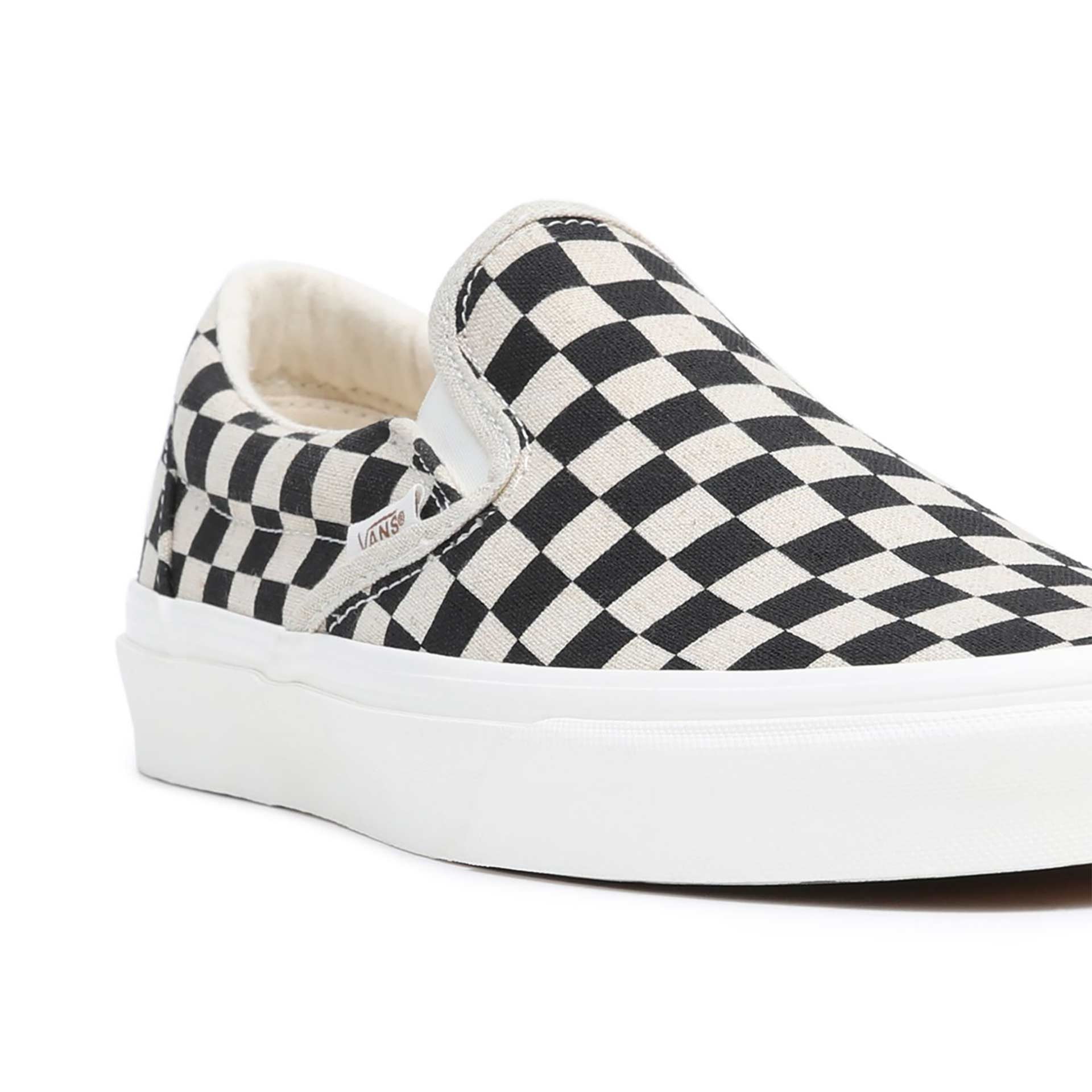 Vans Classic Slip-On Eco Theory Checkerboard Black/White 03