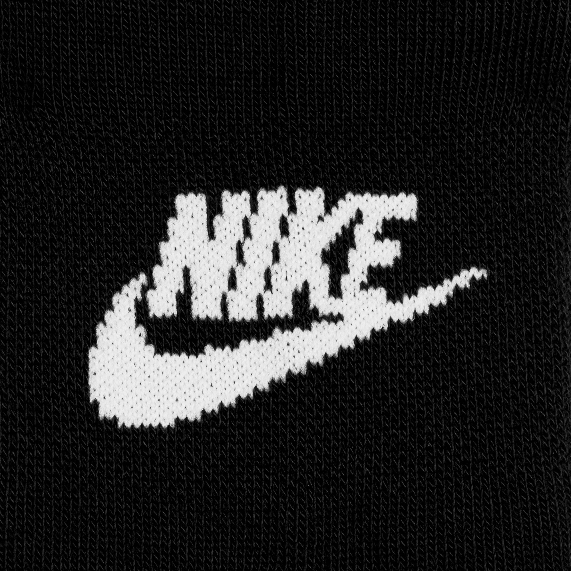 Nike Everyday Essential No-Show Socks Black (3 Pairs) 04