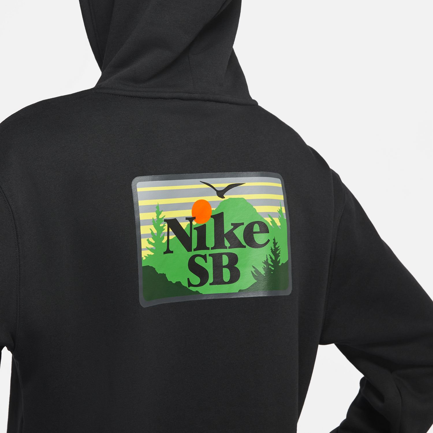Nike SB Skate Hoodie Black 03