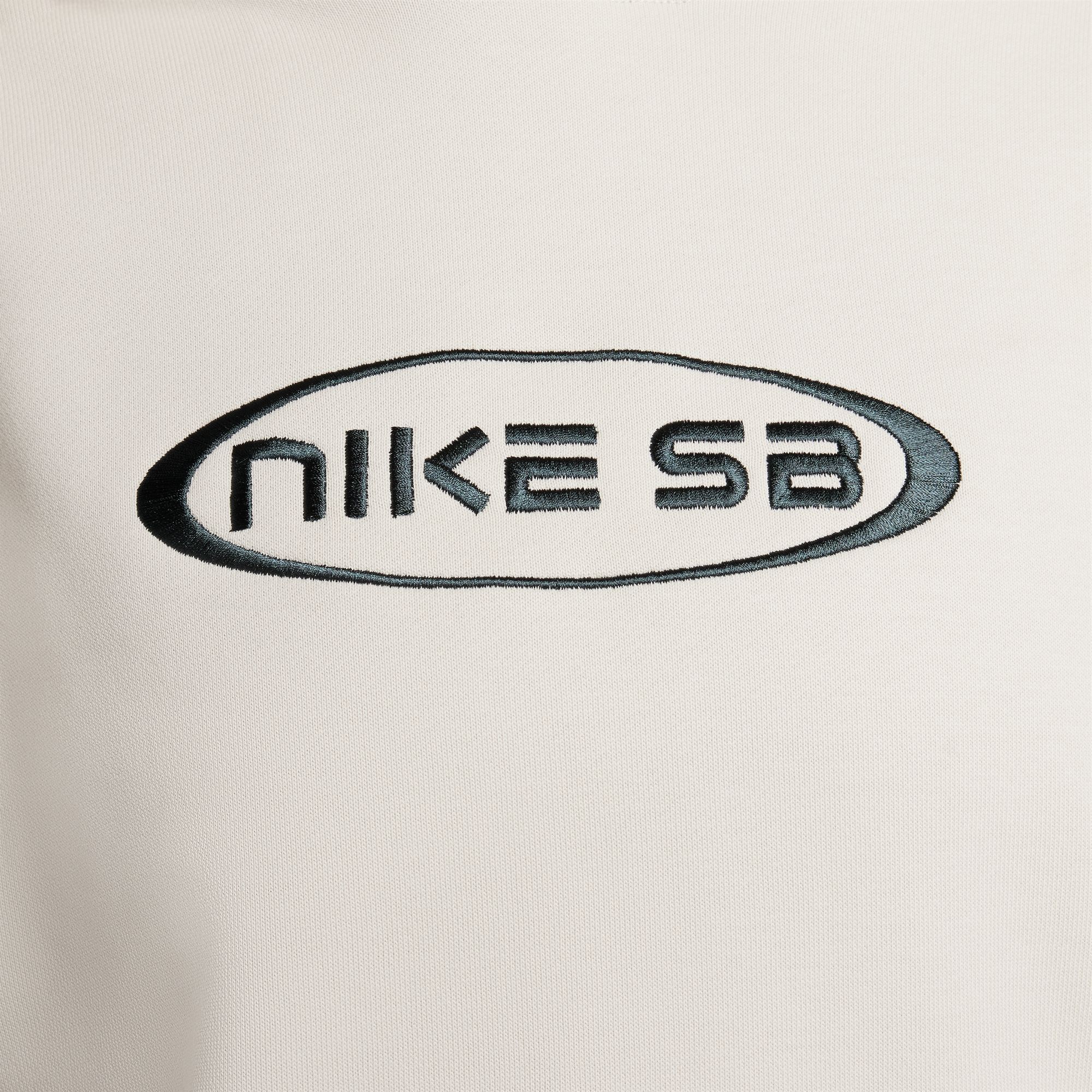 Nike SB Fleece Pullover Skate Hoodie Bone
