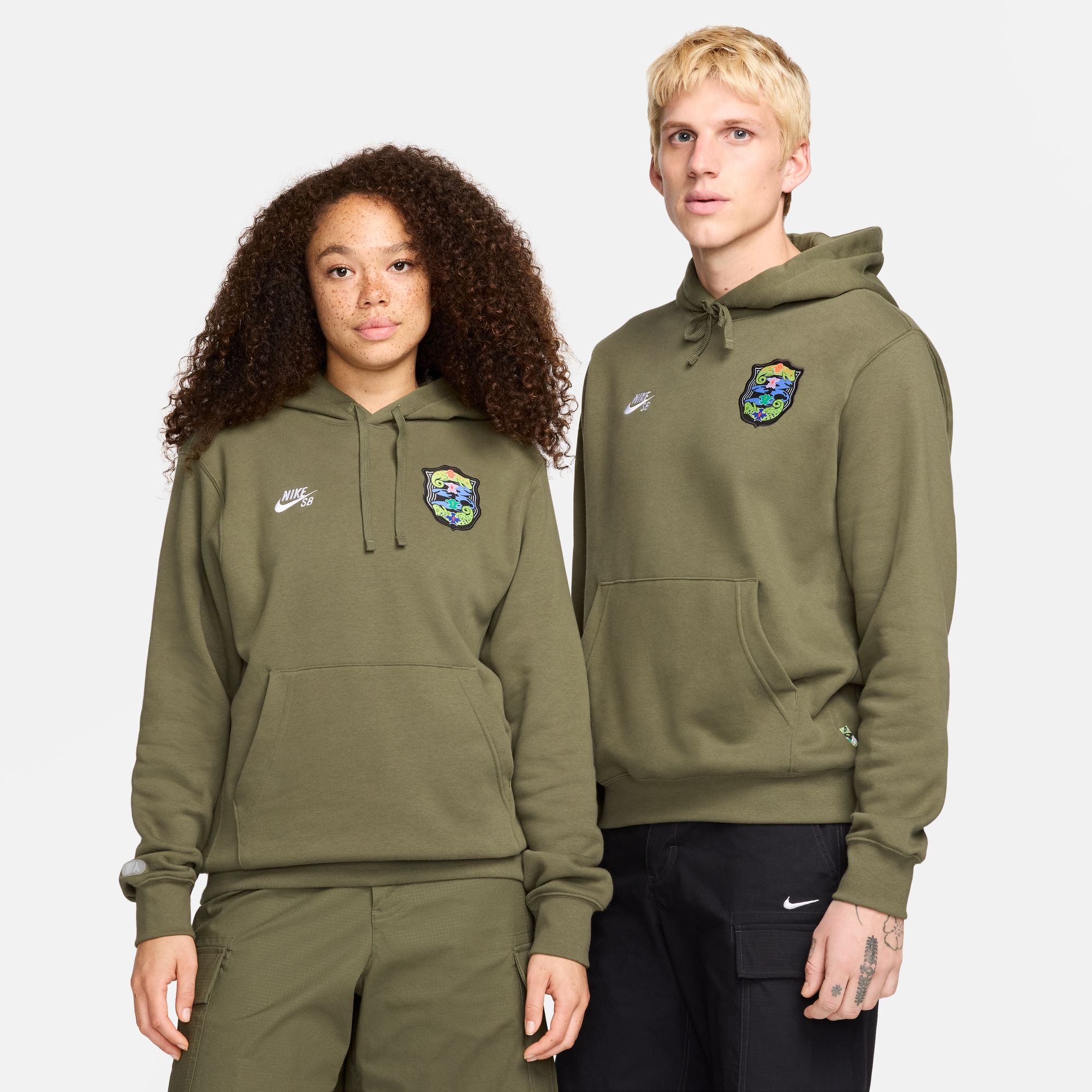 Nike SB Federation Agnostic Hoodie Olive