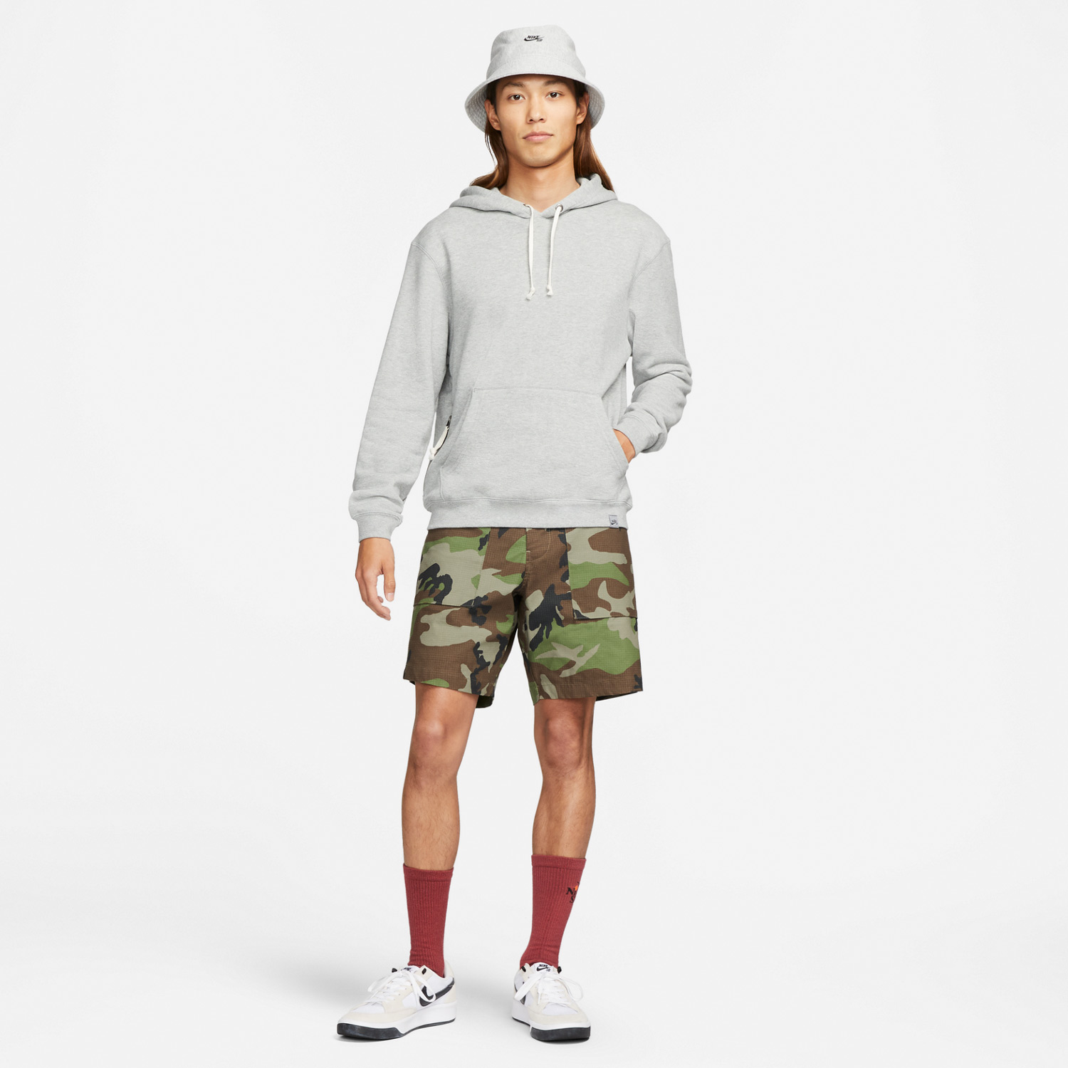 Nike SB Premium Skate Hoodie Grey