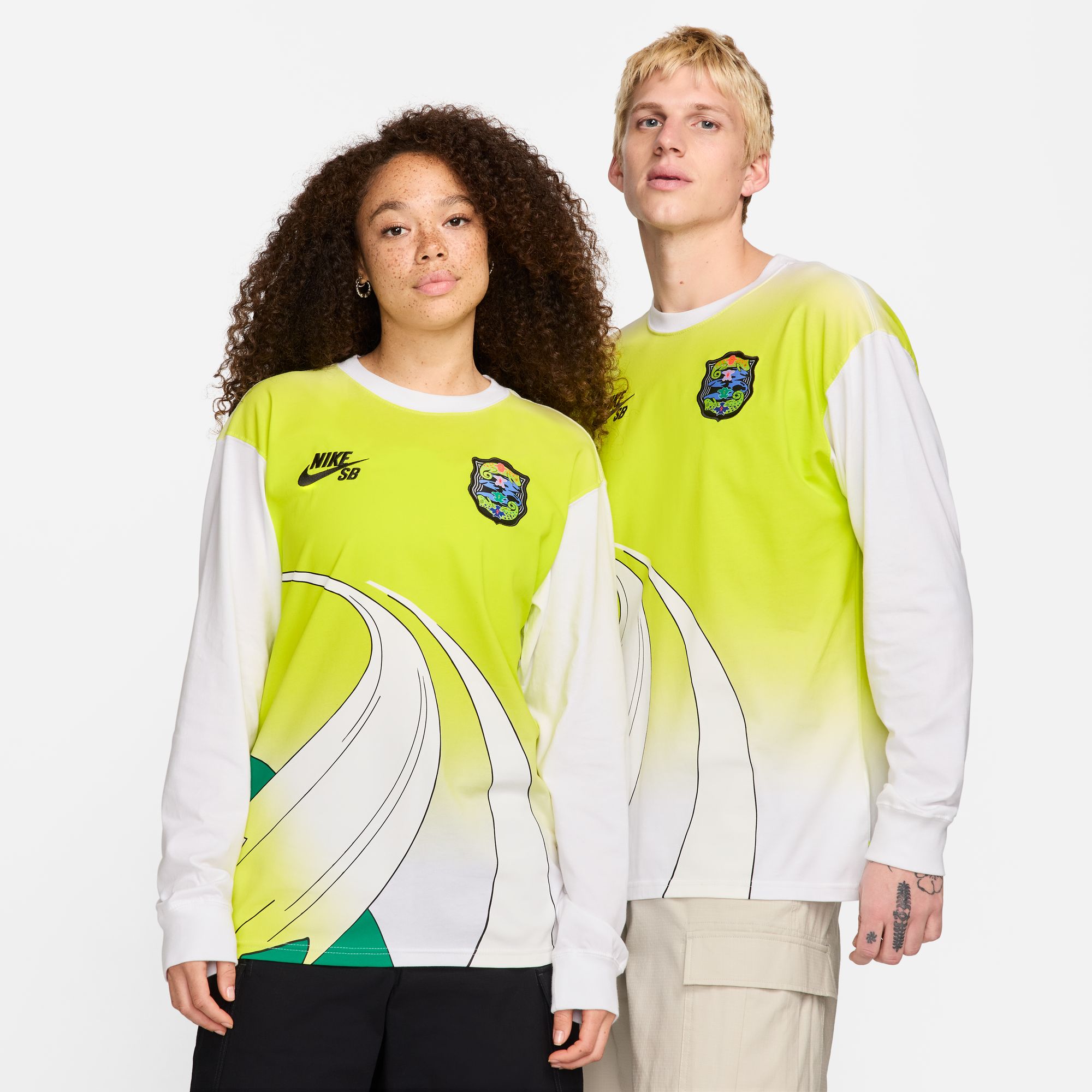 Nike SB Federation Agnostic Long Sleeve White