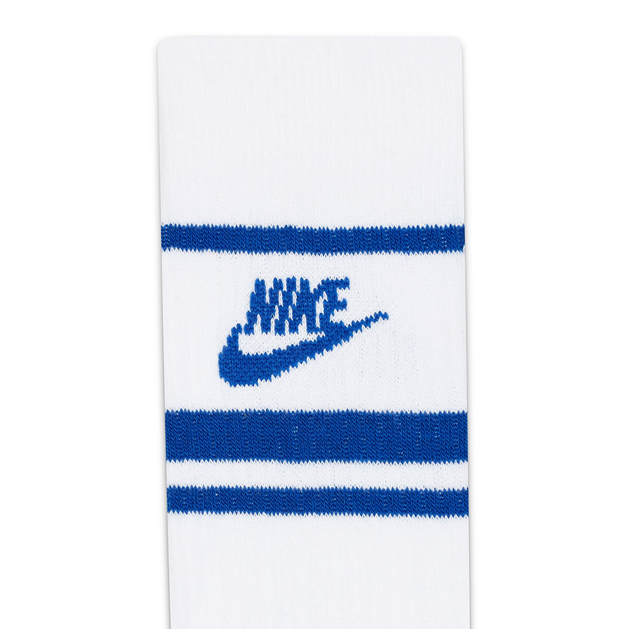 Nike Sportswear Everyday Essential Socks White Blue 04