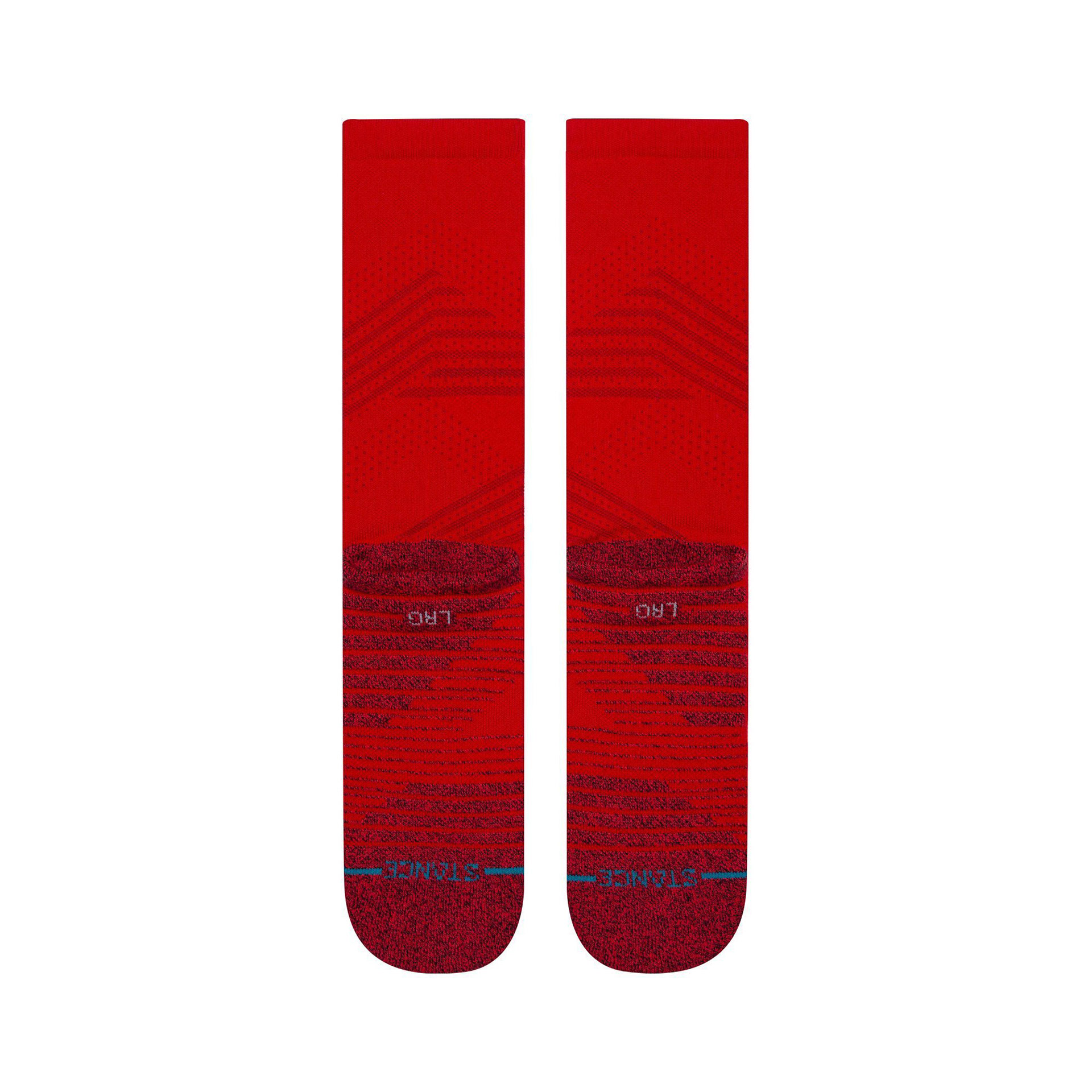 Stance Athletic Crew ST Red 03