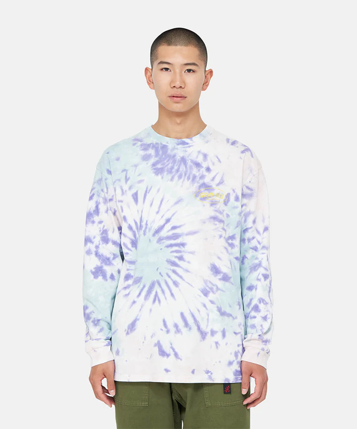 Gramicci Oval Longsleeve Blue Tie Dye