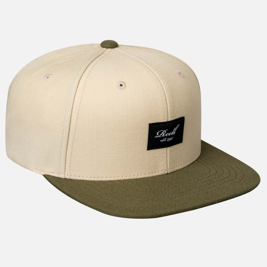 Reell Pitchout Cap Oatmeal / Olive 01
