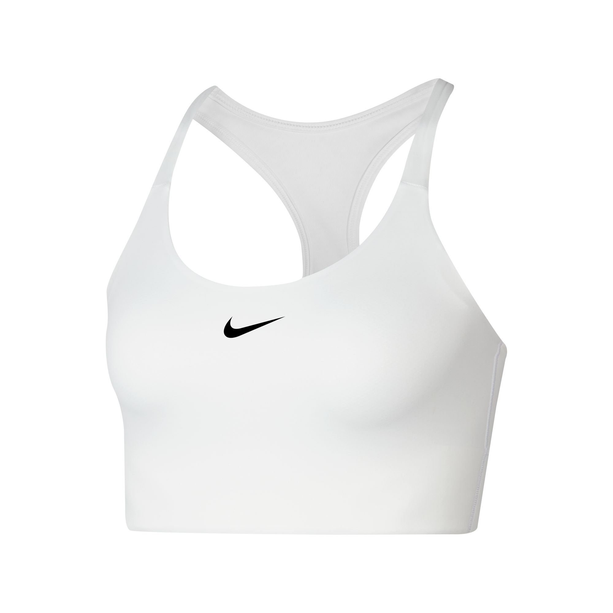 Nike Swoosh Women's 1-Piece Pad Sports Bra White 01