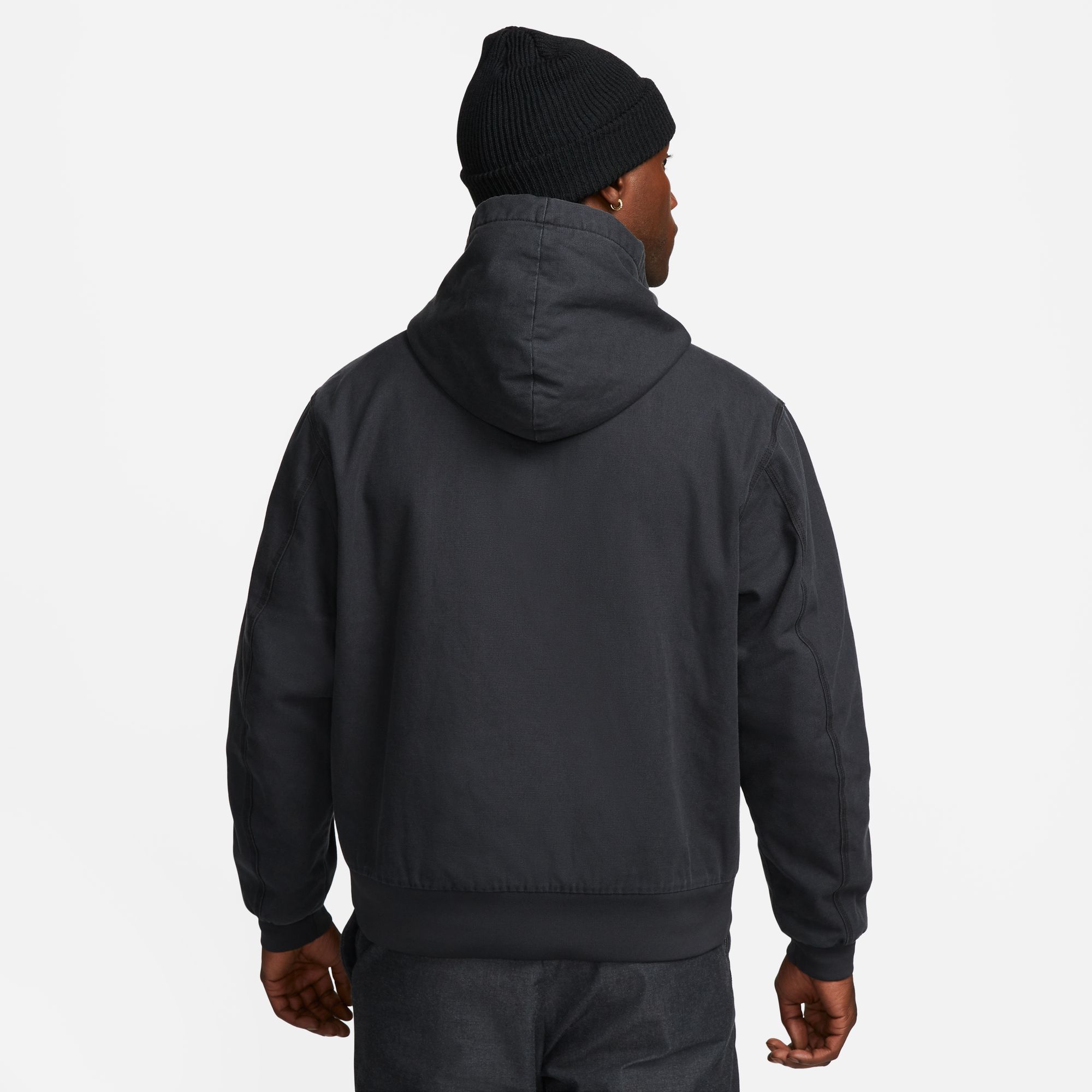 Nike SB Padded Hooded Jacket Black 02