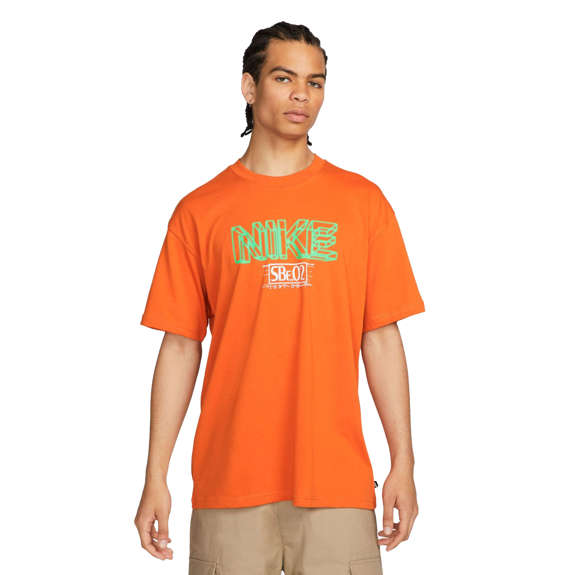 Nike SB Men's Skate T-Shirt Campfire Orange