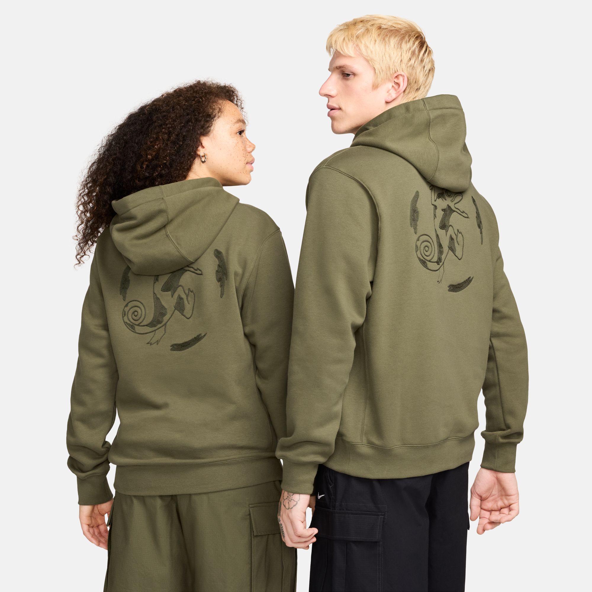 Nike SB Federation Agnostic Hoodie Olive