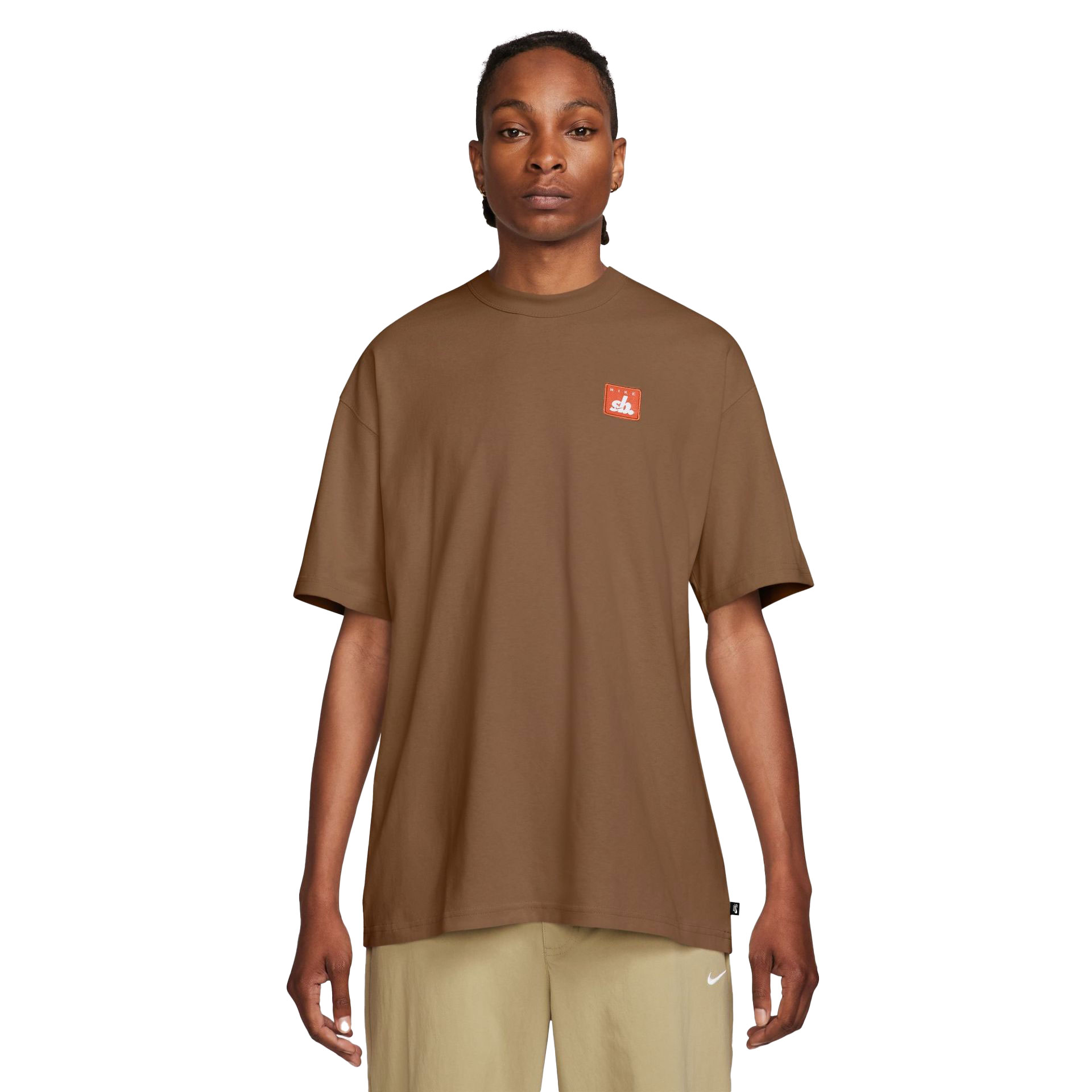 Nike SB Skate T-Shirt Brown Box Logo