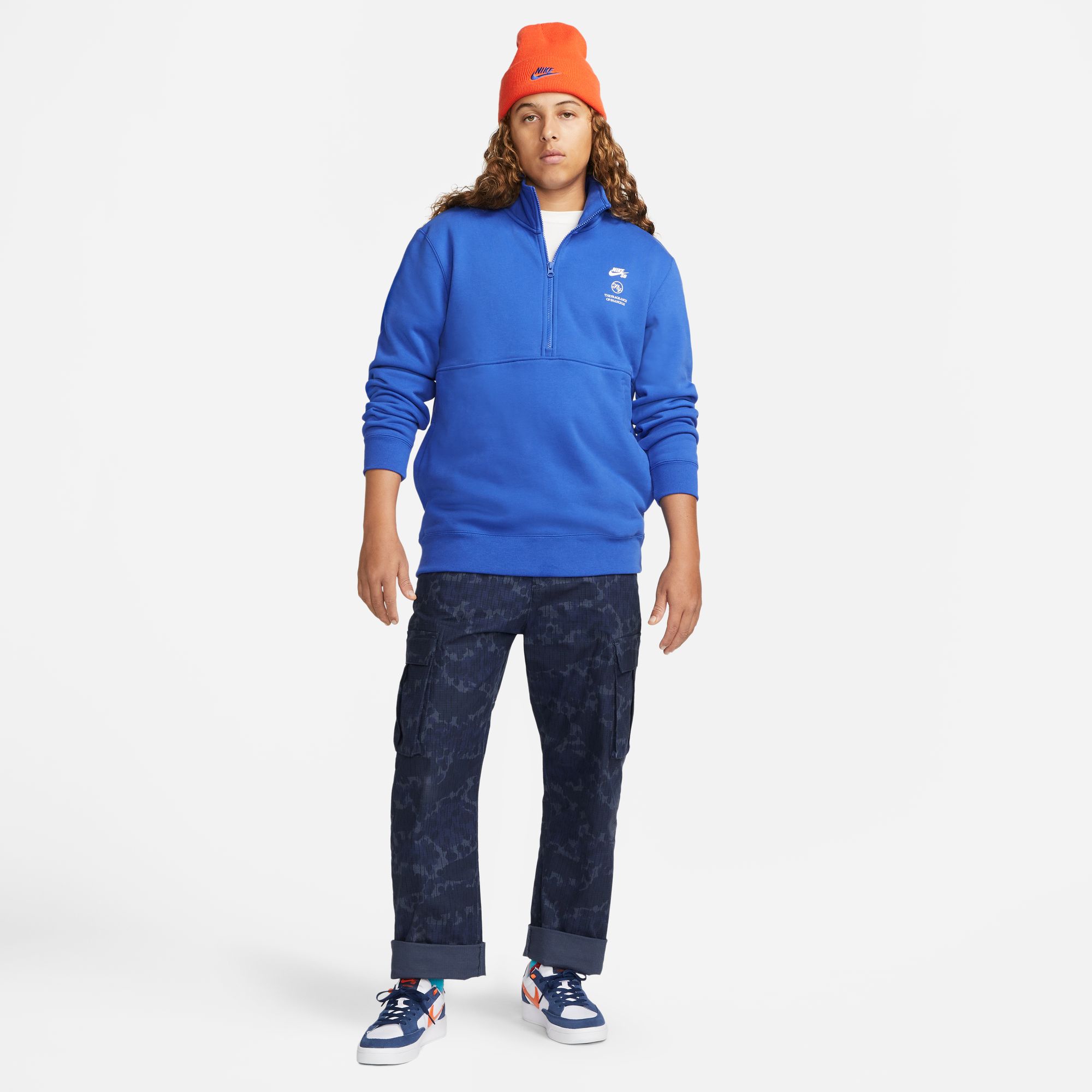 Nike SB x Fly Streetwear 1/2-Zip Fleece Skate Top
