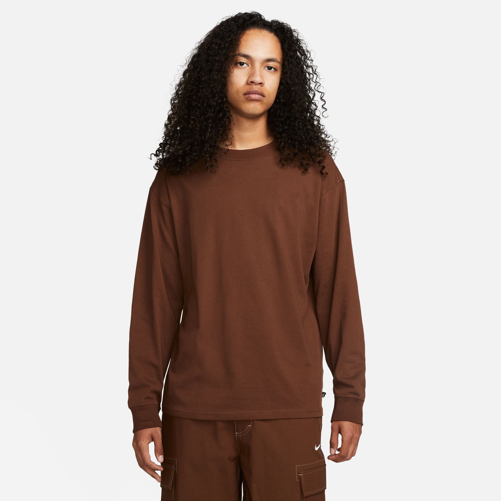 Nike SB Long-Sleeve Skate T-Shirt Cacao Wow