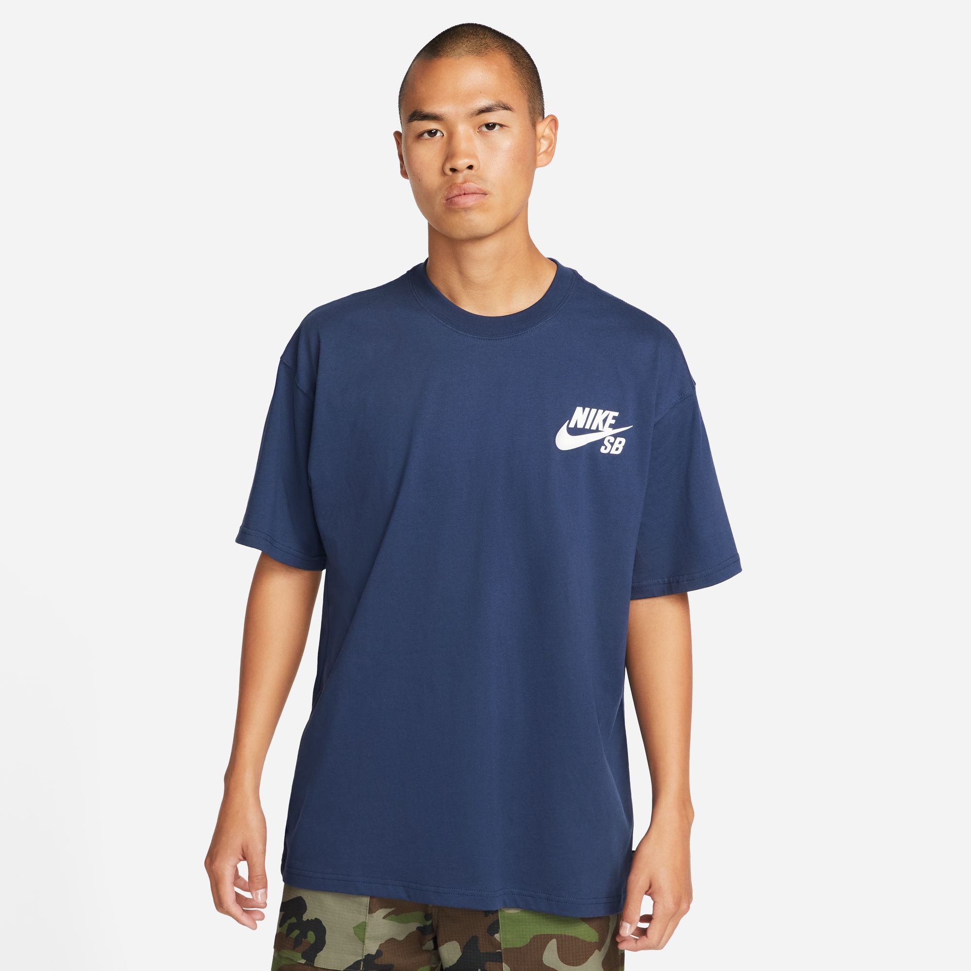 Nike SB Skate Shirt Midnight Navy 01